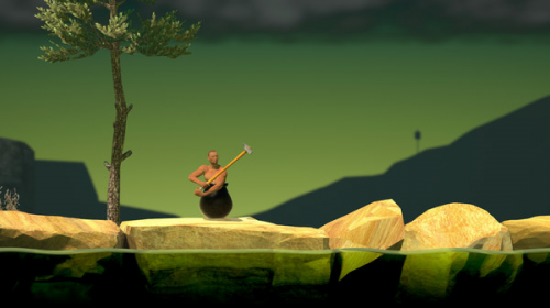 Getting Over It怎么玩 Getting Over It视频通关攻略 Getting Over It罐装的天才游戏通关视频 新手快速上手玩法