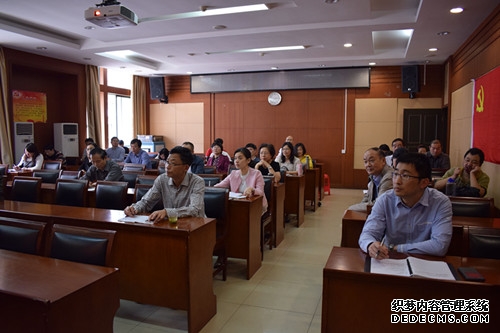 许建国教授为我院作“党建引领一流学科建设”