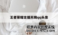 王者荣耀主播天赐qq头像（天赐王者用的头像）