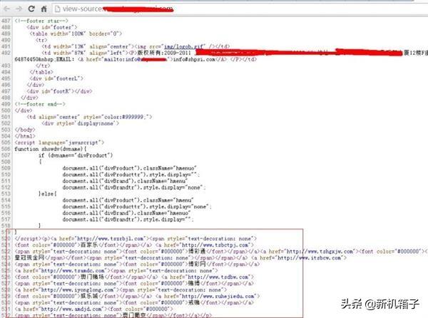 黑客当场指出网站有漏洞（700家网站被植入暗链）(3)
