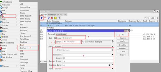 ros和openwrt配置教程（软路由PVE安装ROSOPENWRT实现分流上网及看电视）(60)