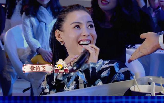 张柏芝吃货本性显露 