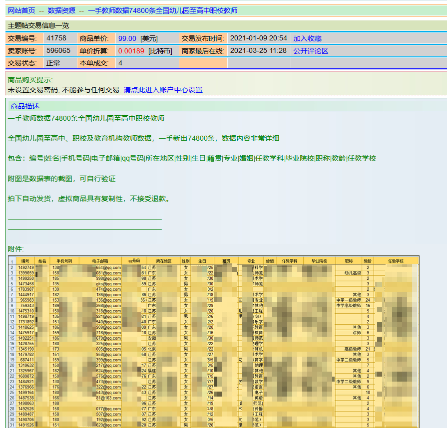 信息泄露黑灰产业链滋生巨大非法获利空间