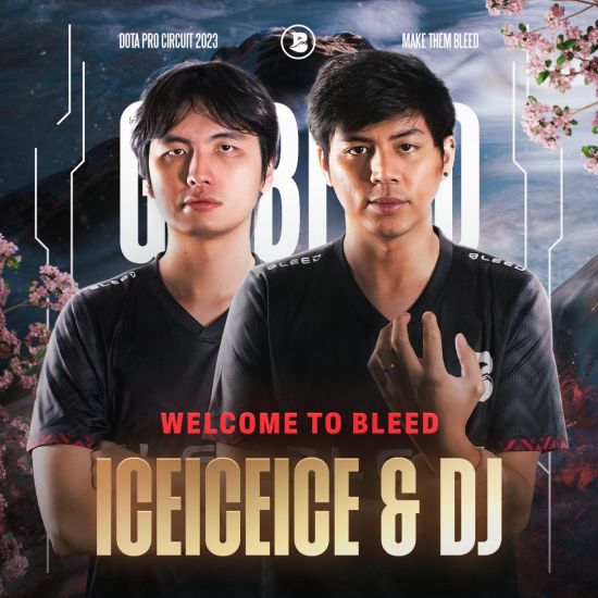 iceiceice与DJ加入Bleed战队 征战下赛季S级联赛