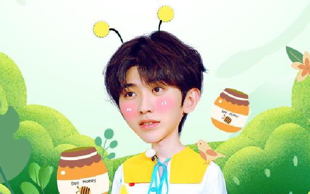 蔡徐坤波点造型童趣可爱 