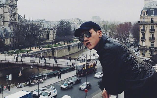 跟陈伟霆去散个步