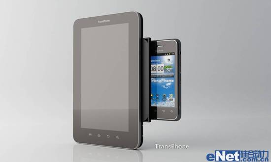 图 1 TransPhone 是手机跟平板的结合