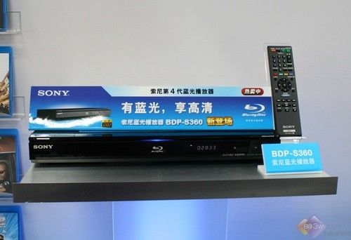 索尼发新一代超薄蓝光播放器BDP-S360