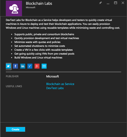 微软区块链服务（BaaS）正式开放 基于Azure云平台