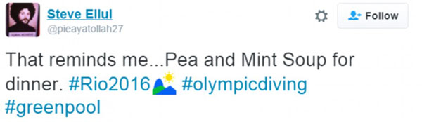 里约“绿池”引选手网友吐槽