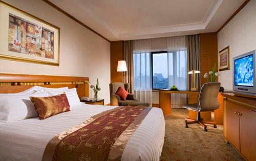 北京港澳中心瑞士酒店客房