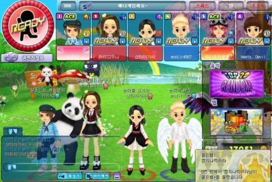 《QQ音速》韩服截图