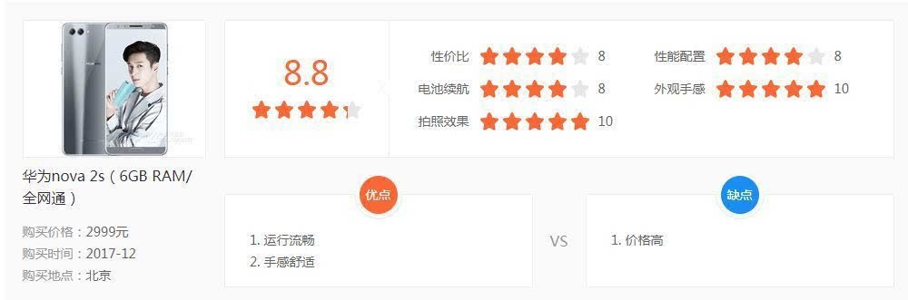 颜值相当的华为Nova 2s评测：是只有外表美吗？